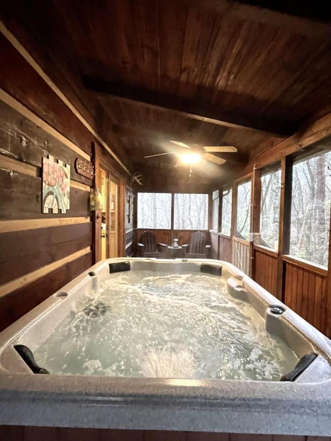 Peaceful Tellico View Home With Private Hot Tub Tellico Plains Exterior foto